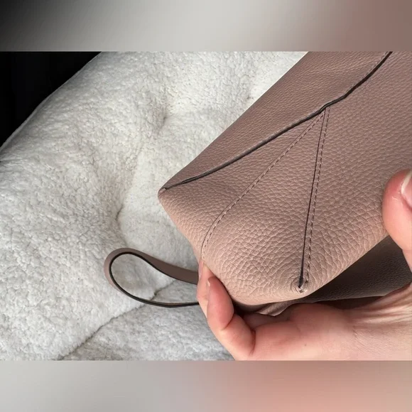 Junie Large Pebbled Leather Messenger - Picture 12 of 13